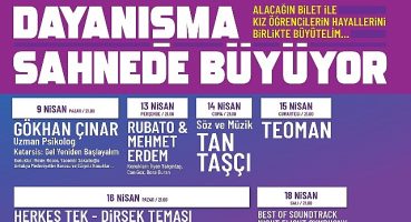 Sahnede Dayanışmaya Yoğun İlgi