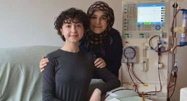 Egeli Munise'nin hayatı evde hemodiyaliz tedavisi ile değişti