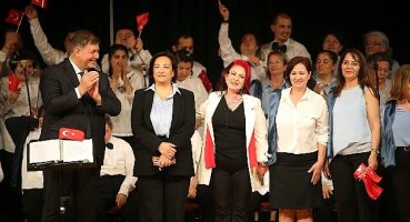 Ziçev'li Özel Yürekler Marşlar Söyledi