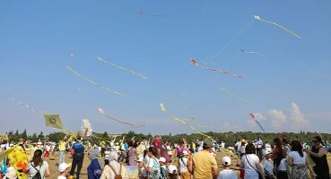 Bergama UNESCO'ya girişinin 9. yılını uçurtmalarla kutladı