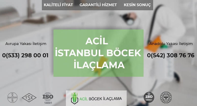 Böcek İlaçlama Firması