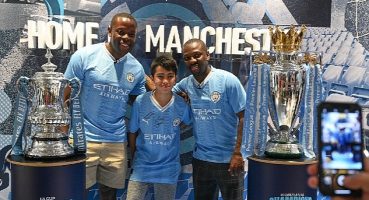 Manchester City'nin bu sezon kazandığı kupalar PUMA ev sahipliğinde İstanbul'da sergilendi