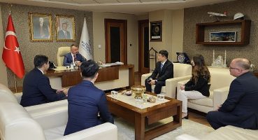 Posco'nun CEO'sundan Başkan Büyükakın'a ziyaret