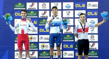 Büyükşehir Belediyesporlu Bisikletçi Avrupa Pist Şampiyonası'nda 2 Madalya Birden Kazandı