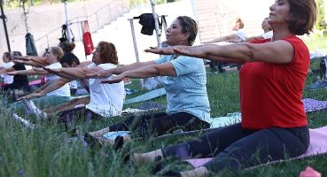  Çankaya evlerınde açık hava spor ve yoga etkinlikleri sörüyor 