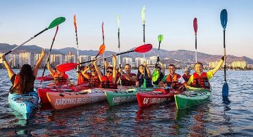 Karşıyaka'da kano kursları devam ediyor