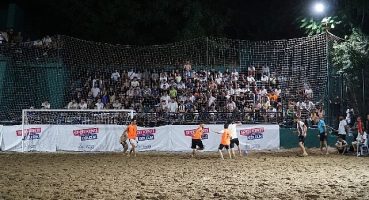 Kum futbol turnuvasında nefes kesen final 