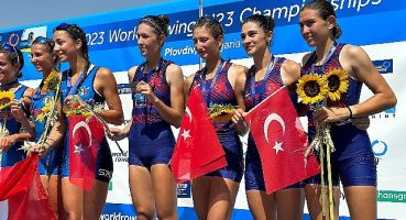 Milli kürekçilerden 1 gümüş 1 bronz madalya 