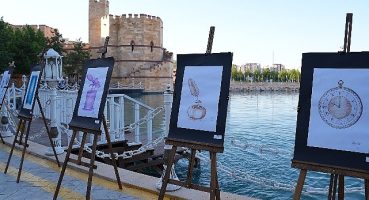 Lise Medeniyet Akademisi'nden Sanat Sokağı Sergisi