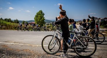 Uluslararası 100. Yıl Cumhuriyet Bisiklet Turu'nun 3. Etabı sona erdi