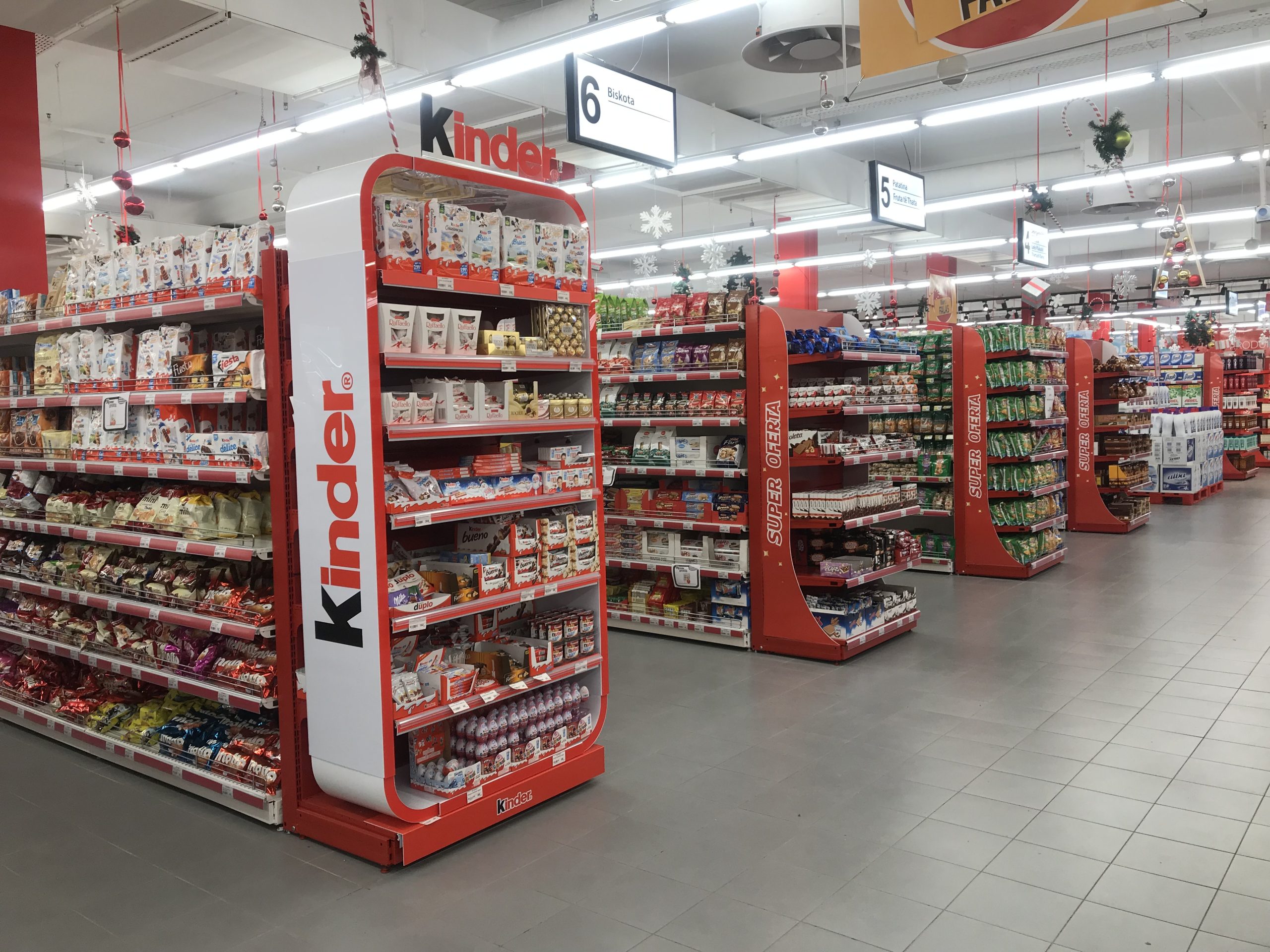 Yeni Market Rafları