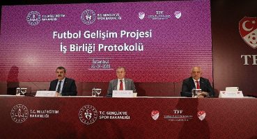 Futbol Gelişim Projesi İş Birliği Protokolü İmzalandı