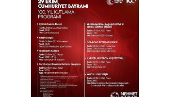 29 ekim coşkusu mustafakemalpaşa'yı sardı