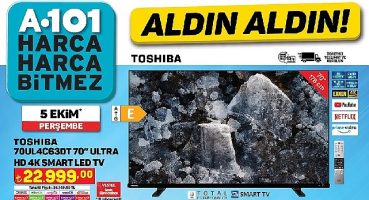 A101 Ekim Ayını Hesaplı Teknolojik Ürünlerle Karşılıyor