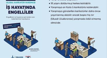 İş Hayatında Engelliler ulusal karikatür yarışması başvuruları başladı