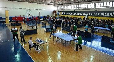 Konya Büyükşehir “Dünya Ruh Sağlığı Günü" Dolayısıyla Masa Tenisi Turnuvası Düzenledi