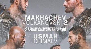 UFC'de “Yılın Dövüş Gecesi" Türkiye'de Sadece S Sport Plus'ta
