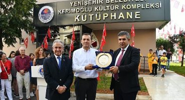 Yenişehir Belediyesi Nuri Ulusu Kütüphanesi hizmete açıldı