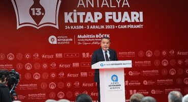 13. Antalya Kitap Fuarı Kapılarını Açtı