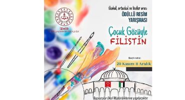 “Çocuk Gözüyle Filistin" Temalı Resim Yarışması İçin Başvurular Başlıyor