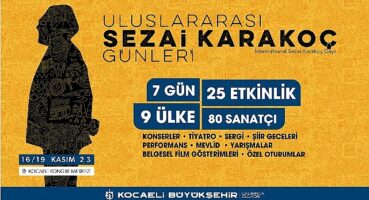 Uluslararası Sezai Karakoç Günleri basın toplantısı ile duyurulacak