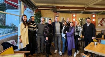 Tuncay Tolga Özçakmak Beykoz'da sanatçılarla bir araya geldi