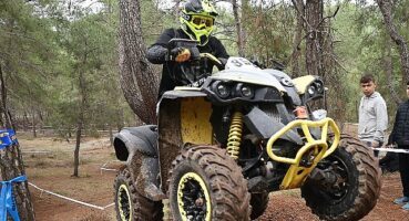 Türkiye Enduro ve ATV Şampiyonası 3. Ayak Yarışları Kemer'de yapıldı