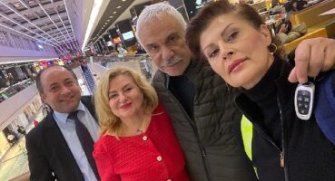 İhsan Taş yeni filmini sinema salonunda izledi