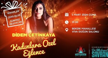 Kadınlara Özel Müzik Eğlence Programı İçin Ücretsiz Bilet Dağıtımı Başladı