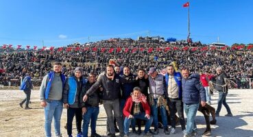 Kınık'ta bu sene 34'üncüsü düzenlenen Geleneksel Deve Güreşleri büyük ilgi gördü