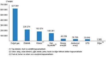 TÜİK: Hanehalkı Nihai Enerji Tüketim İstatistikleri, 2022