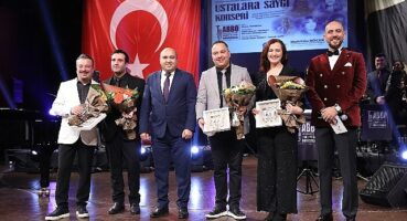 Ustalara Saygı Konseri salona sığmadı