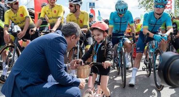 59. Cumhurbaşkanlığı Türkiye Bisiklet Turu'nun 3. Etabı olan Fethiye – Marmaris etabında 23 Nisan Ulusal Egemenlik ve Çocuk Bayramı coşkuyla kutluyor