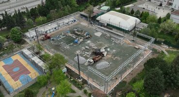 Ferruh Duygu Spor Sahasında hummalı çalışma