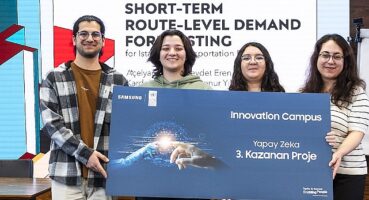 Samsung'un UNDP Türkiye iş birliğiyle hayata geçirdiği Innovation Campus programının mezunları projelerini sundu