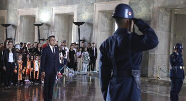 Çankayalı Minikler Ata’nın Huzuruna Çıktı