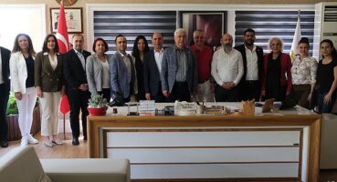 CHP İl yönetiminden Başkan Topaloğlu’na ziyaret