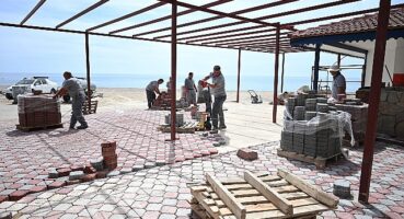 Tekirova sahiline yeni kafe