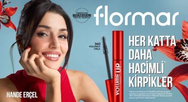 Türkiye’nin 1 Numaralı Makyaj Markası Flormar’ın Yeni Global Marka Yüzü “Hande Erçel” ile ilk lansmanı: “Volume Up Mascara”