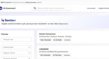 Dr2connect Kariyer Sağlık Hizmetleri İş İlanları 2026